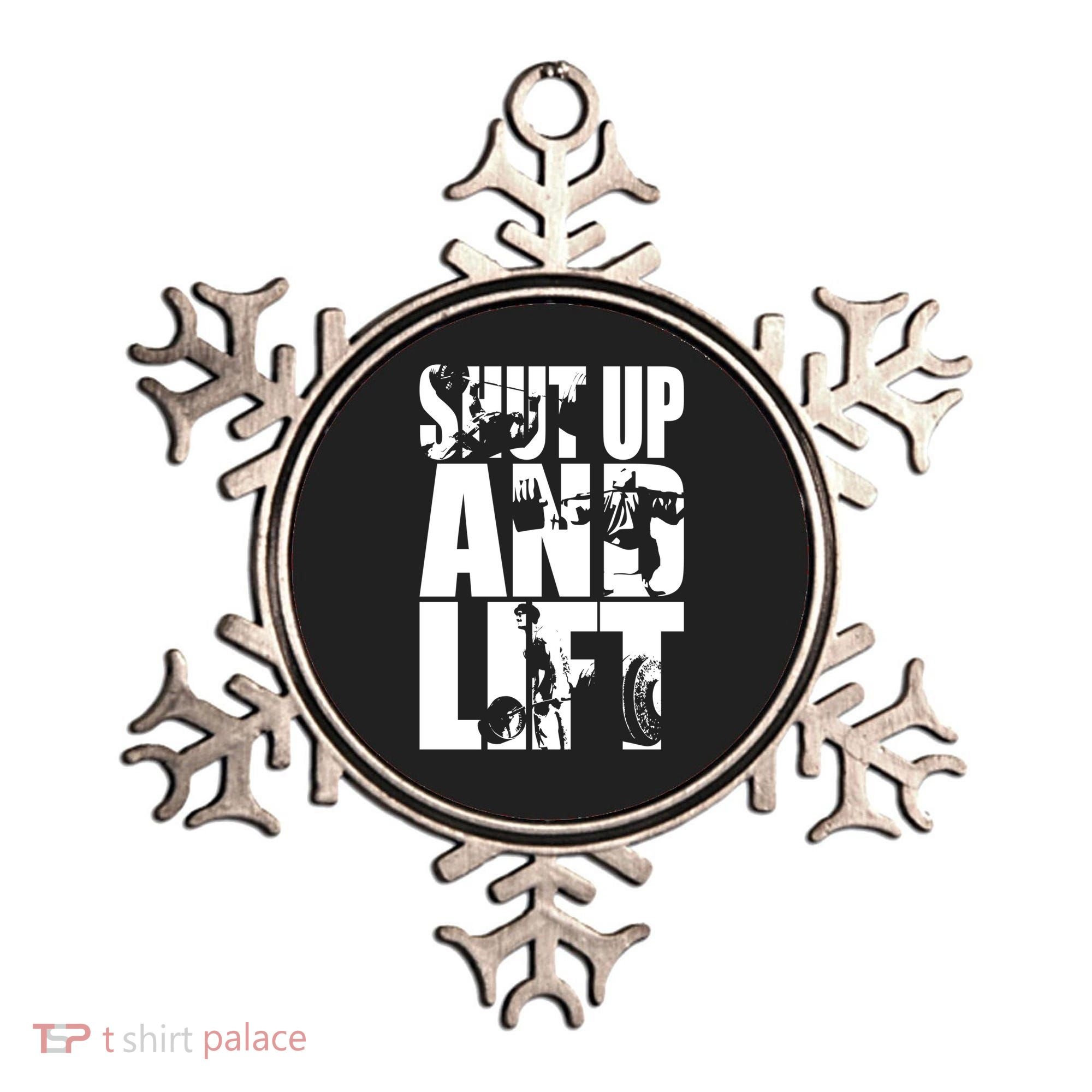 Shut Up And Lift Squat Bench Deadlift Iconic Ornament
