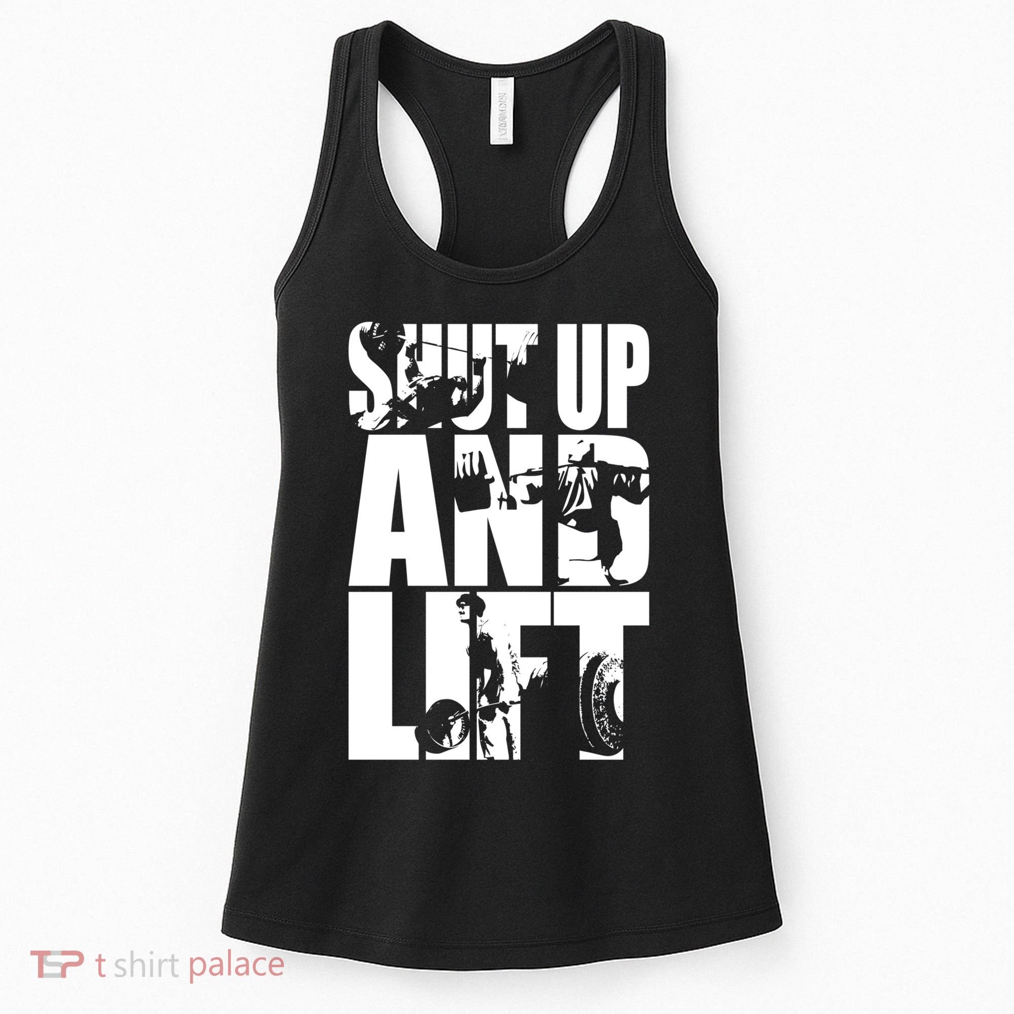 Shut Up And Lift Squat Bench Deadlift Iconic Women's Tank Top
