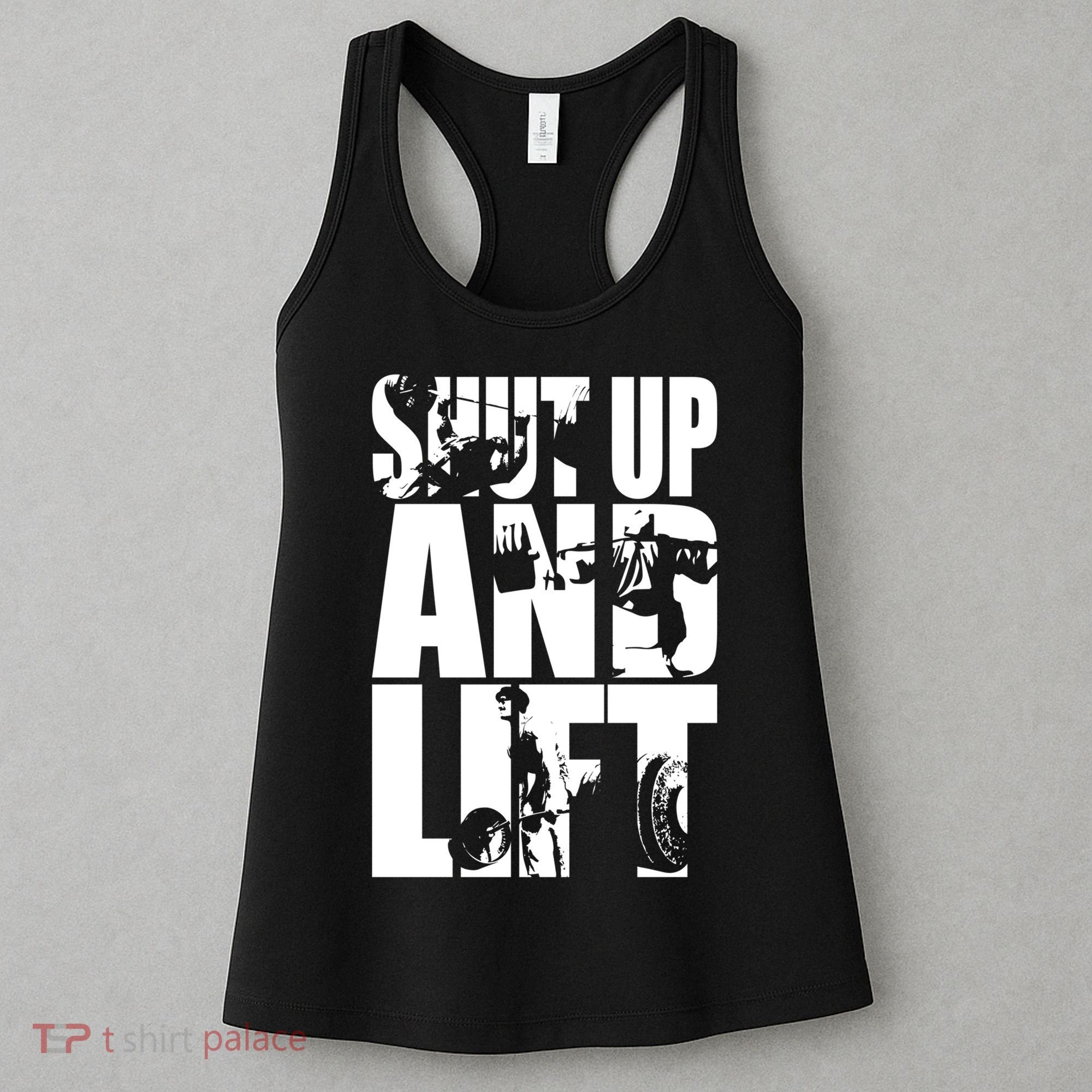 Shut Up And Lift Squat Bench Deadlift Iconic Women's Tank Top