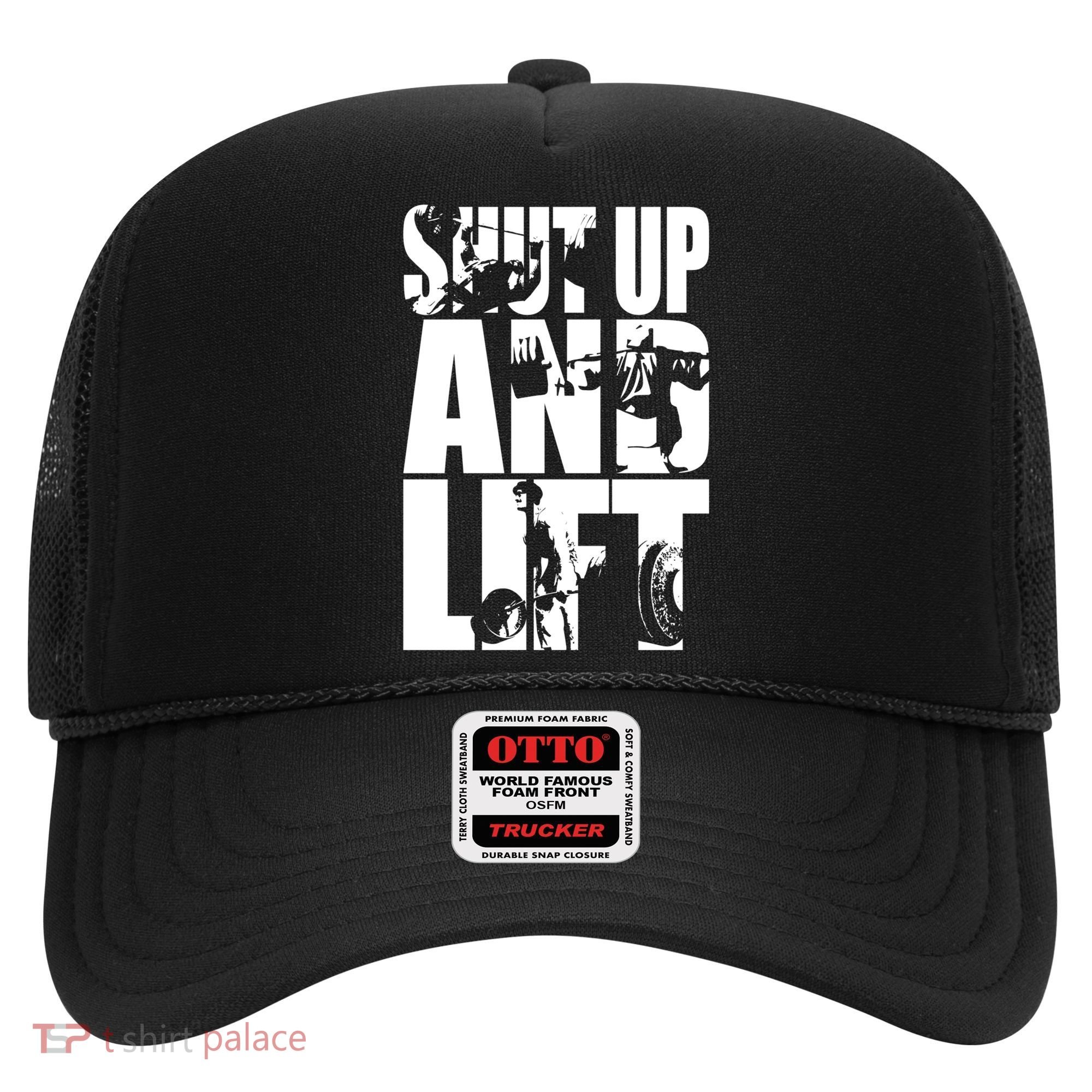 Shut Up And Lift Squat Bench Deadlift Iconic Hat