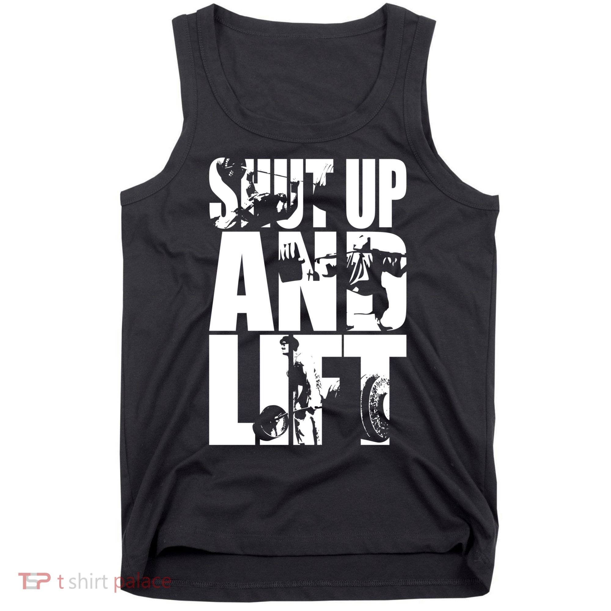 Shut Up And Lift Squat Bench Deadlift Iconic Tank Top