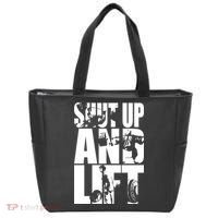 Shut Up And Lift Squat Bench Deadlift Iconic Tote Bag thumb 0
