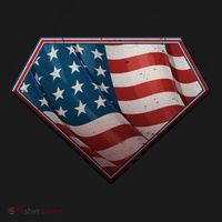 Super USA American Flag Bucket Hat thumb 4