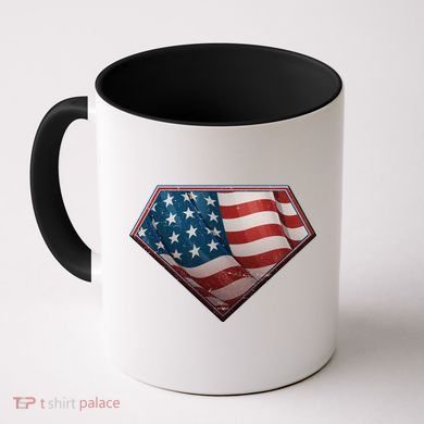 Super USA American Flag Coffee Mug