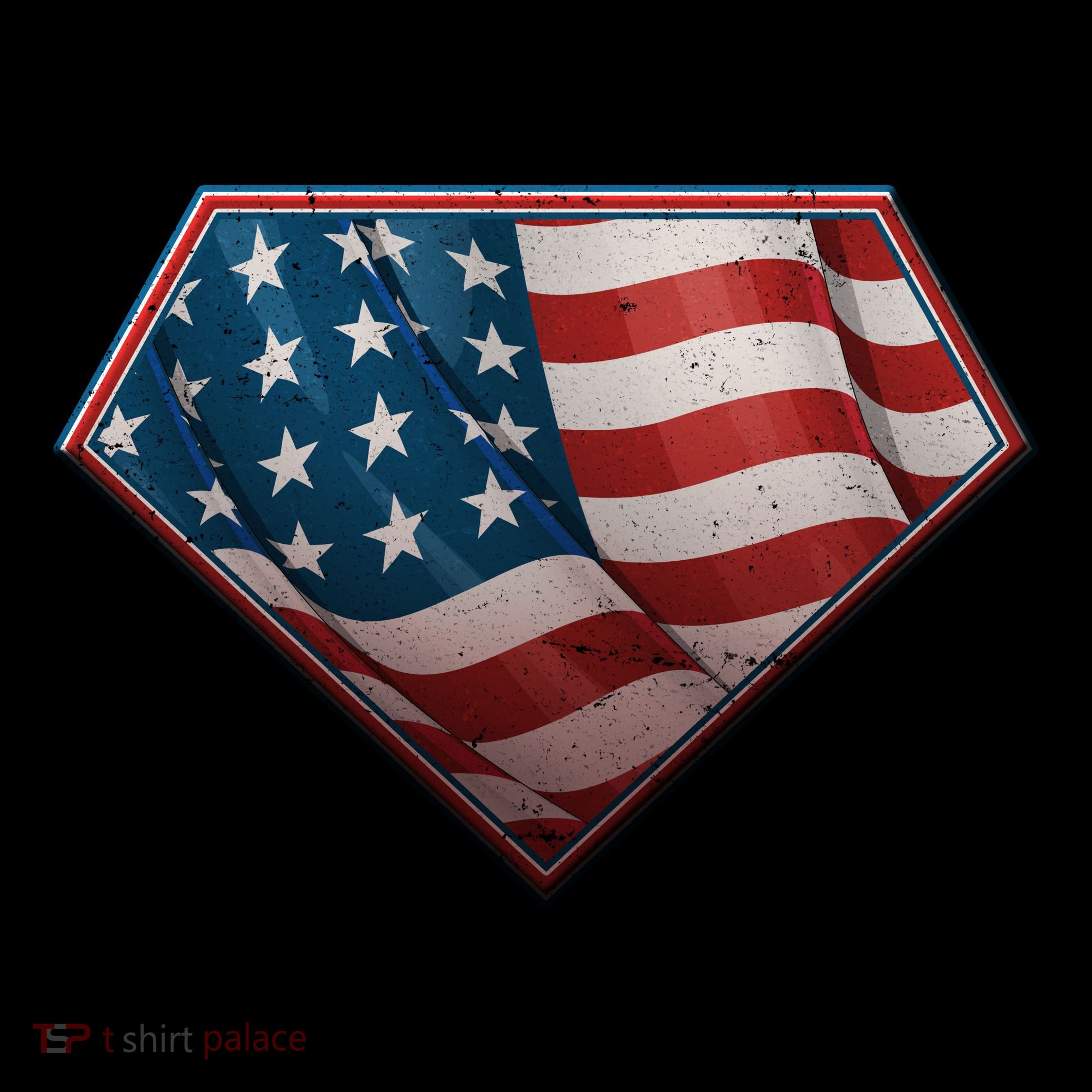 Super USA American Flag Women's Hoodie