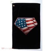 Super USA American Flag Golf Towel thumb 0