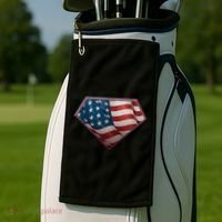 Super USA American Flag Golf Towel thumb 2
