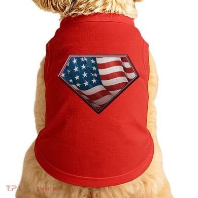 Super USA American Flag Doggie Tank