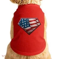 Super USA American Flag Doggie Tank thumb 0