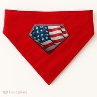 Super USA American Flag USA-Made Doggie Bandana thumb 0