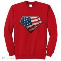 Super USA American Flag Sweatshirt thumb 0