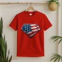 Super USA American Flag T-Shirt thumb 2