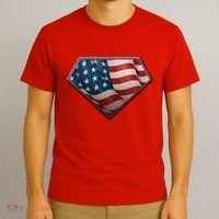 Super USA American Flag T-Shirt thumb 3