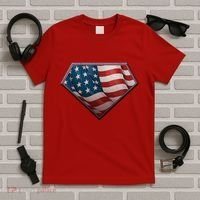 Super USA American Flag T-Shirt thumb 5