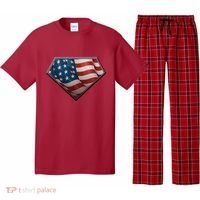 Super USA American Flag Pajama Set thumb 0