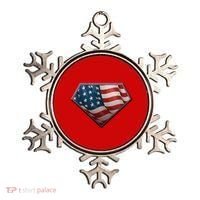 Super USA American Flag Ornament thumb 0