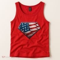 Super USA American Flag Tank Top thumb 2