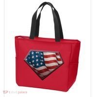 Super USA American Flag Tote Bag thumb 3