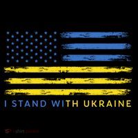 Support Ukrainian American Flag I Stand With Ukraine Gift Coffee Mug thumb 5
