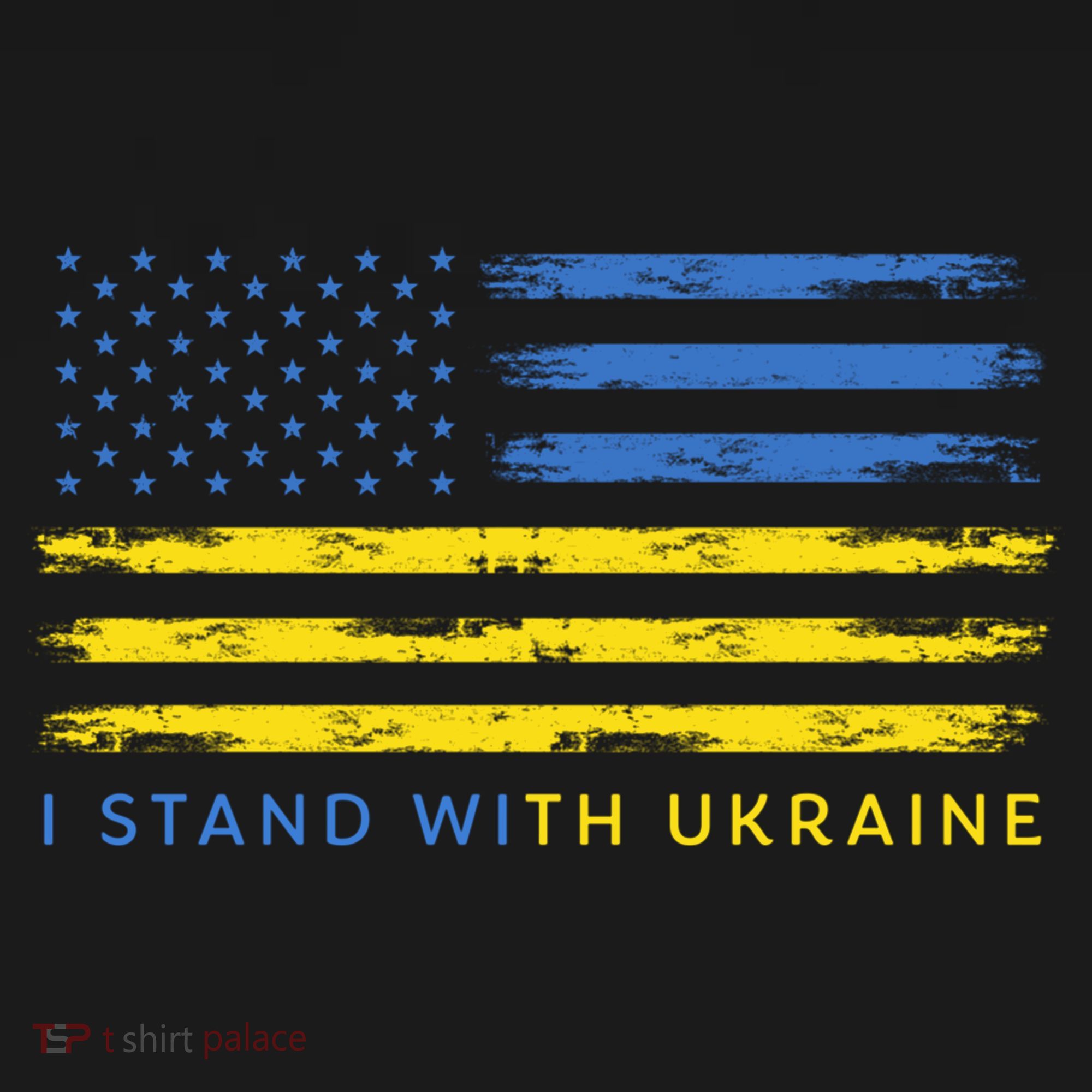 Support Ukrainian American Flag I Stand With Ukraine Gift Women's Hoodie