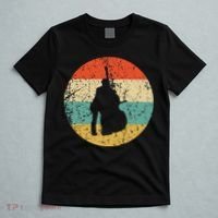 Stand Up Bass Vintage Retro Music T-Shirt thumb 5