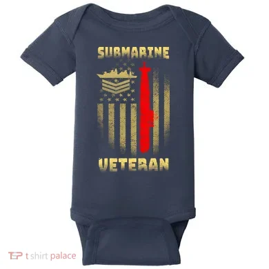 Submarine Veteran Baby Bodysuit