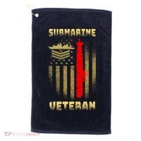 Submarine Veteran Golf Towel thumb 0