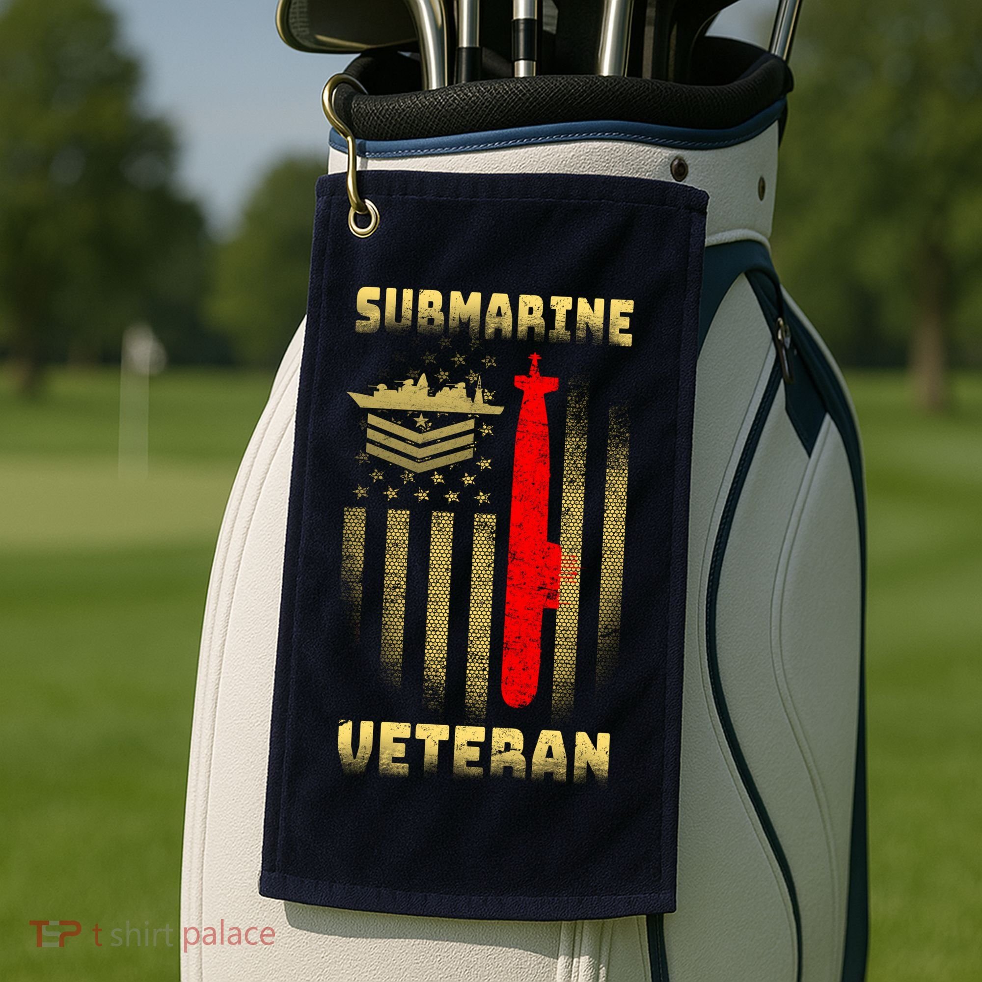 Submarine Veteran Golf Towel