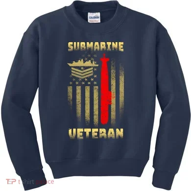 Submarine Veteran Kids Sweatshirt