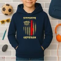 Submarine Veteran Kids Hoodie thumb 2