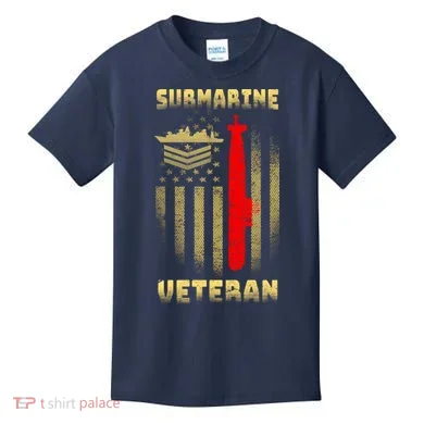 Submarine Veteran Kids T-Shirt