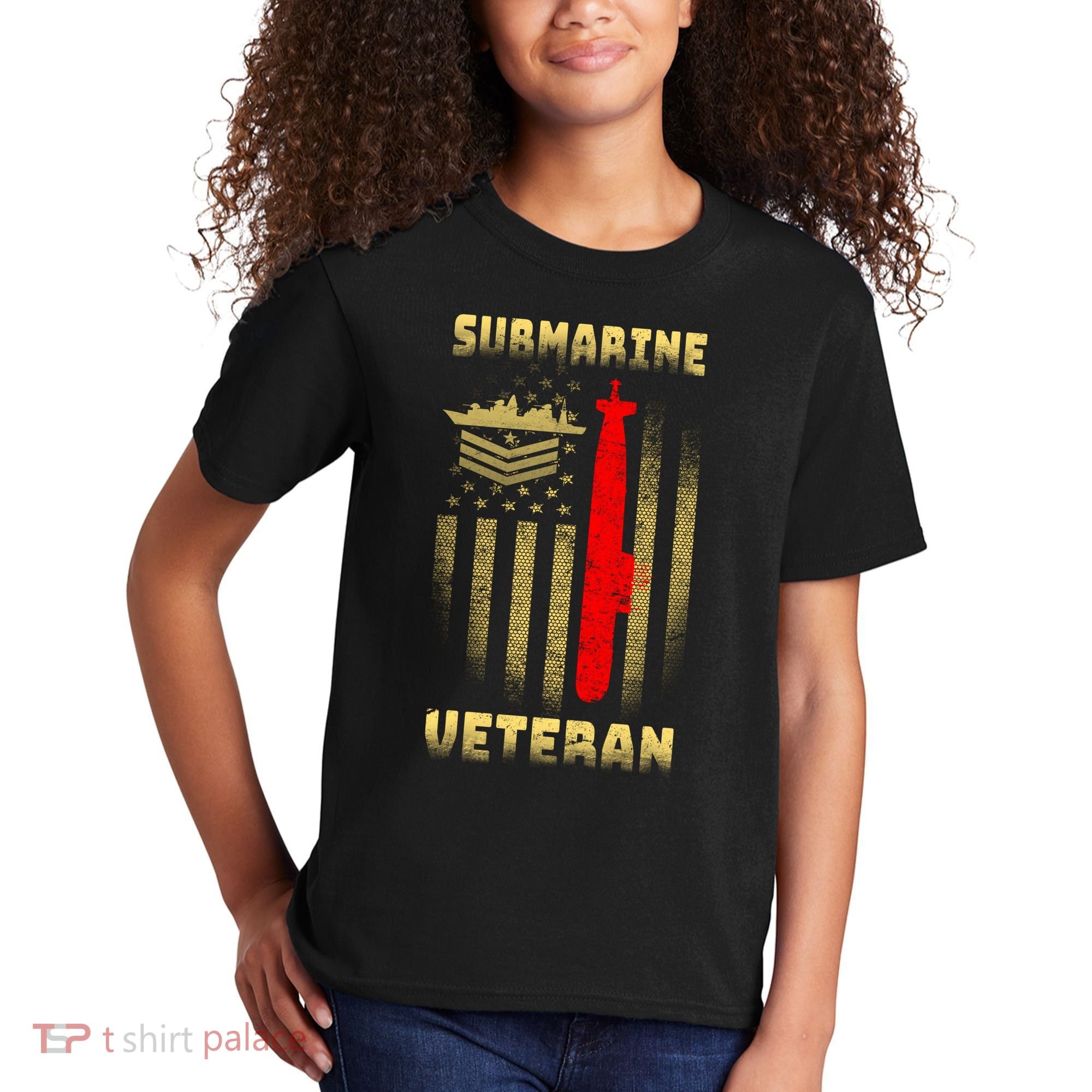 Submarine Veteran Kids T-Shirt
