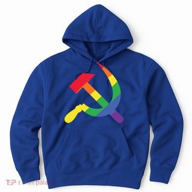 Soviet Union Communist Flag Hammer And Sickle Lgbtq Rainbow Gift Hoodie