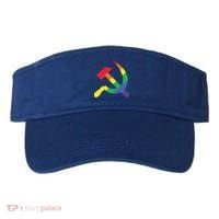 Soviet Union Communist Flag Hammer And Sickle Lgbtq Rainbow Gift Visor thumb 0