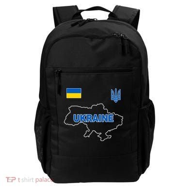 Support Ukraine Country Map Backpack
