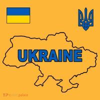 Support Ukraine Country Map Hoodie thumb 7