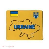 Support Ukraine Country Map Mousepad thumb 0