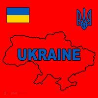 Support Ukraine Country Map Santa Hat thumb 1