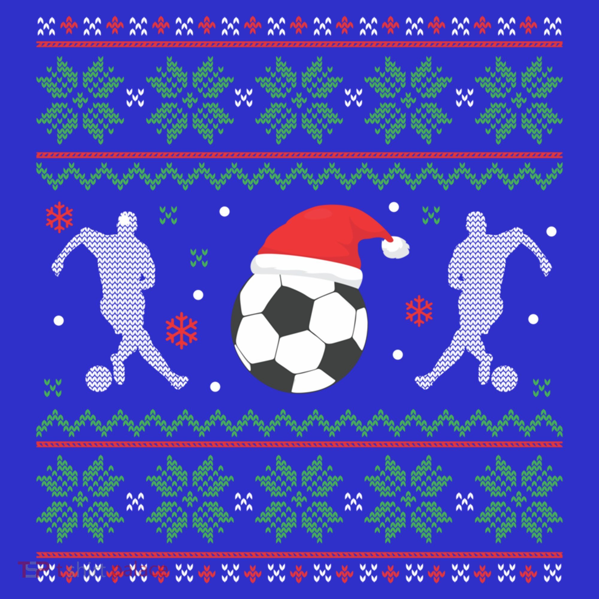 Soccer Ugly Christmas Sweater Funny Xmas Soccer Cute Gift Hoodie