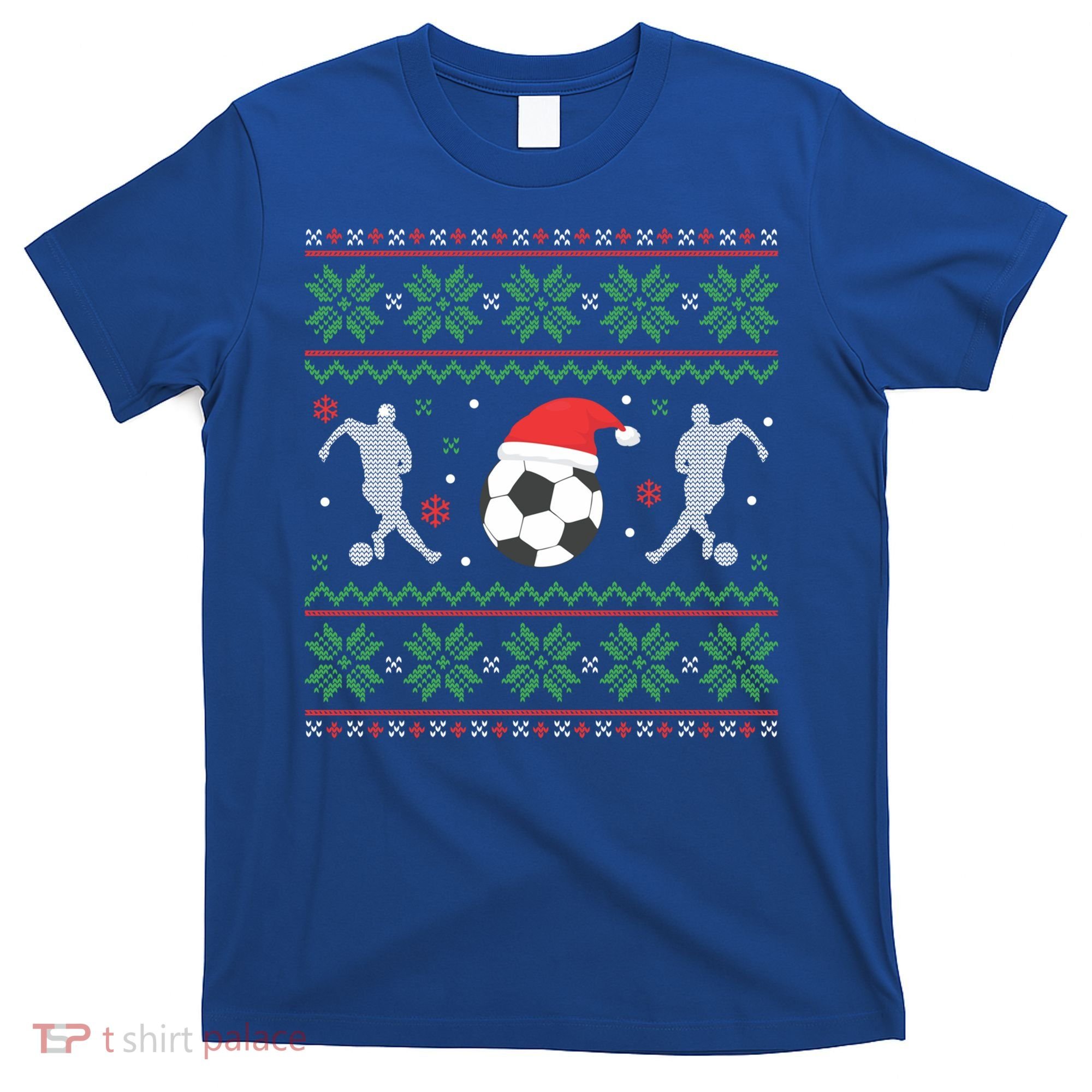 Soccer Ugly Christmas Sweater Funny Xmas Soccer Cute Gift T-Shirt