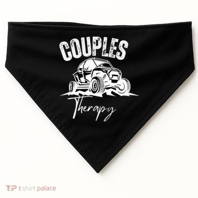 Sxs Utv Couples Therapy USA-Made Doggie Bandana