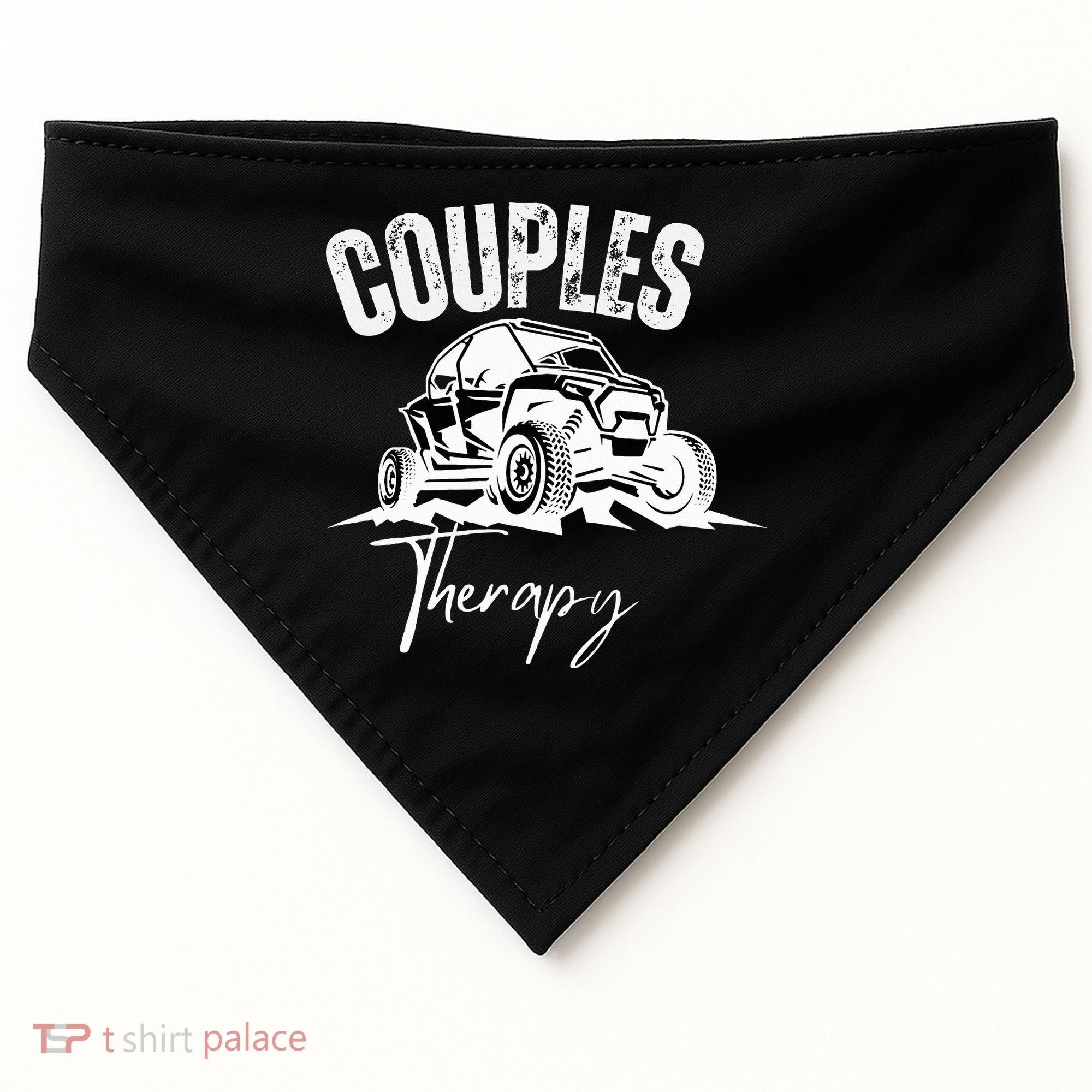 Sxs Utv Couples Therapy USA-Made Doggie Bandana