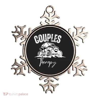 Sxs Utv Couples Therapy Ornament
