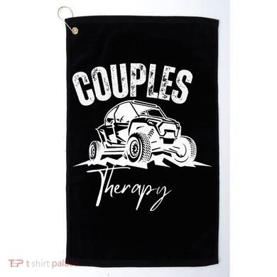 Sxs Utv Couples Therapy Golf Towel