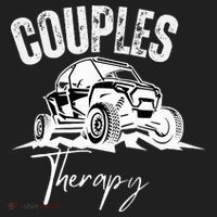 Sxs Utv Couples Therapy Golf Towel thumb 3