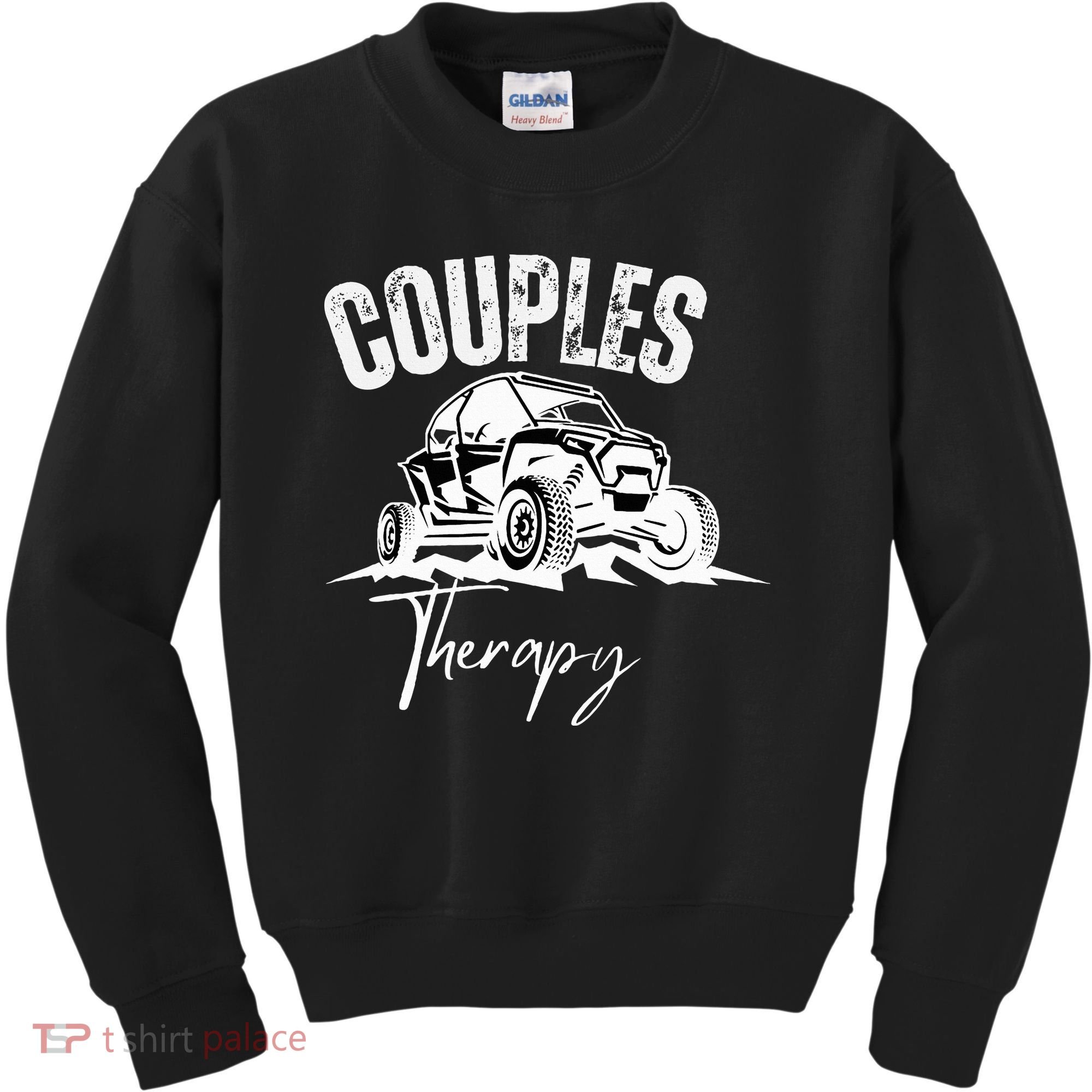Sxs Utv Couples Therapy Kids Sweatshirt