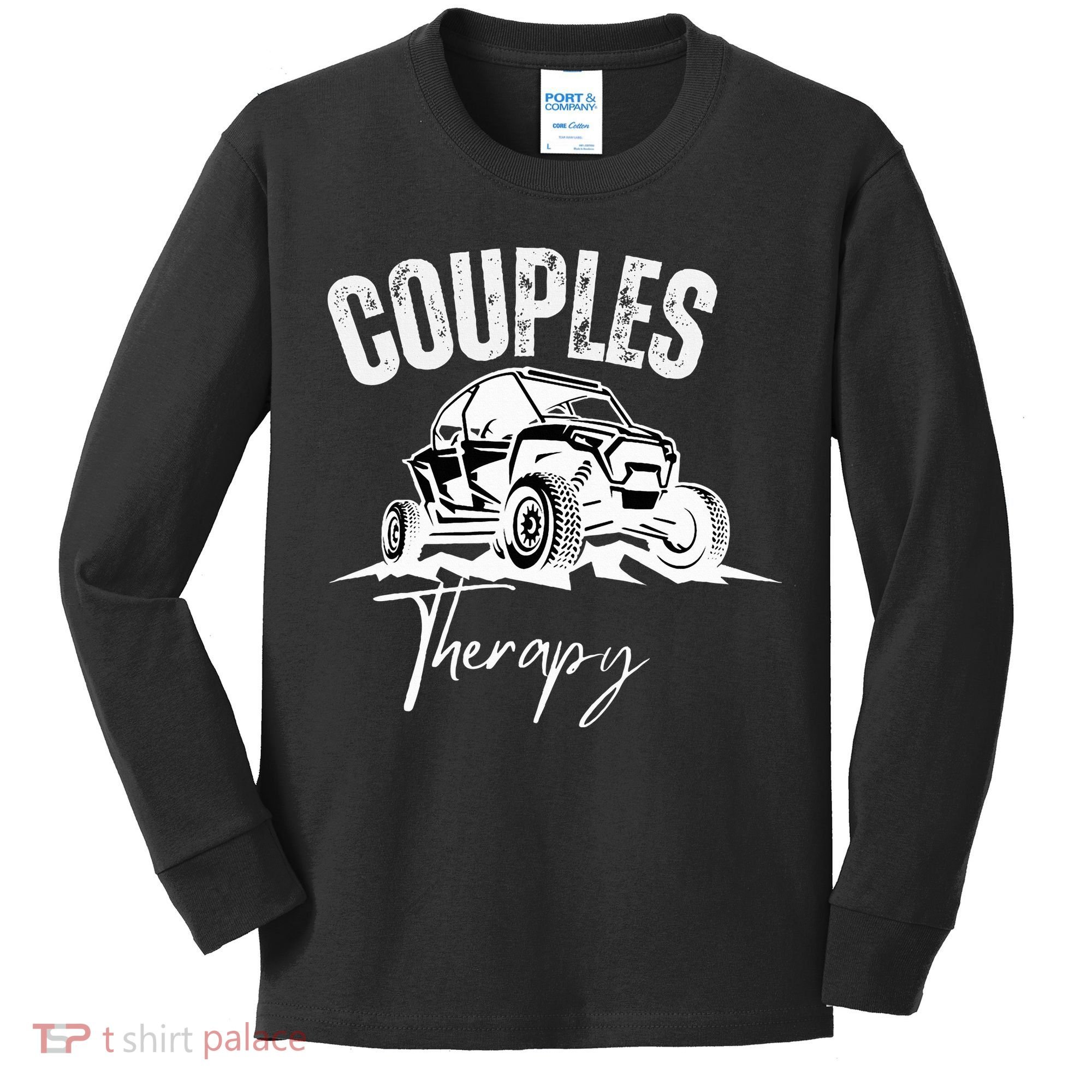 Sxs Utv Couples Therapy Kids Long Sleeve Shirt