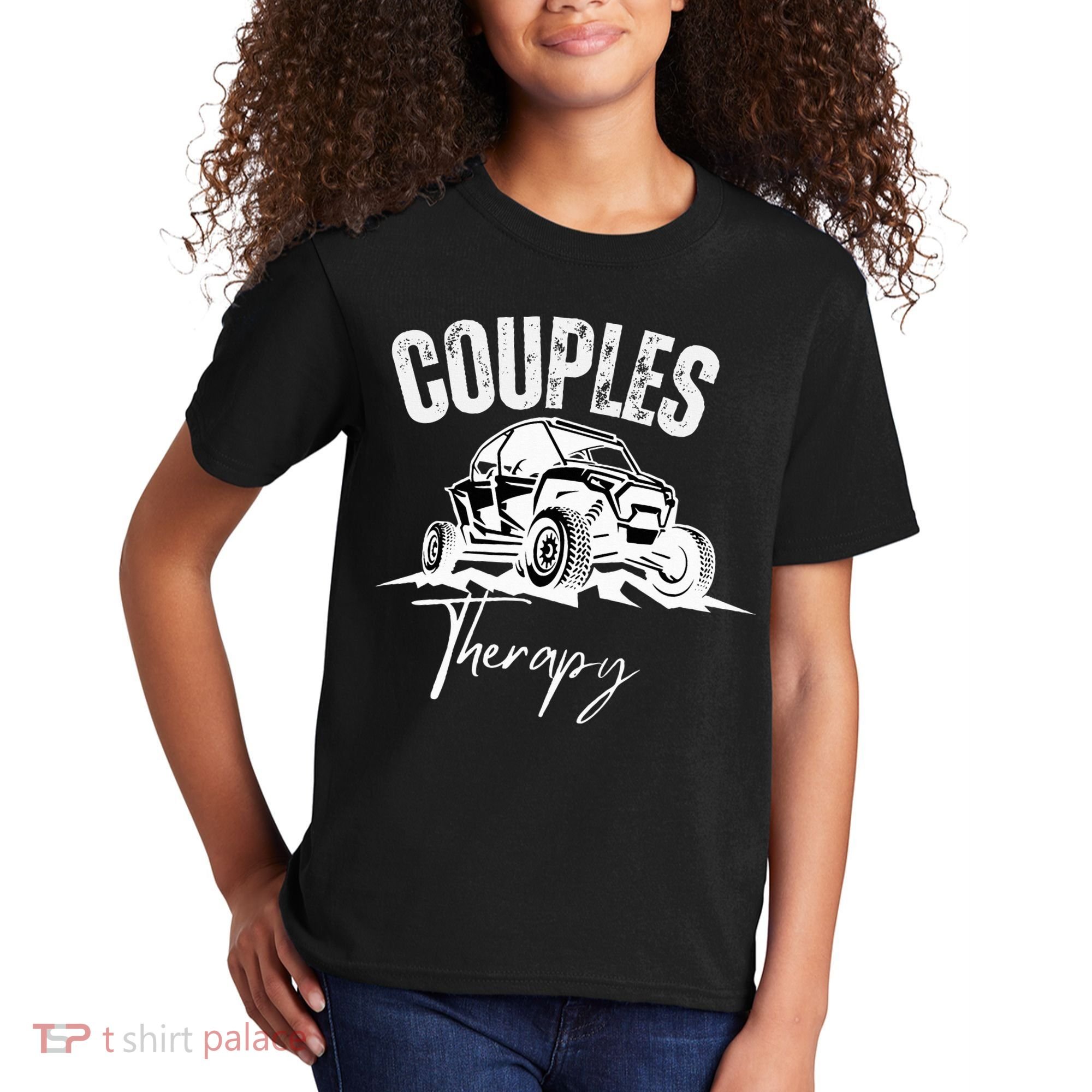 Sxs Utv Couples Therapy Kids T-Shirt