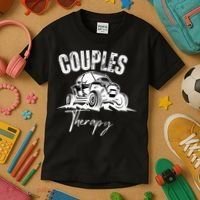 Sxs Utv Couples Therapy Kids T-Shirt thumb 3