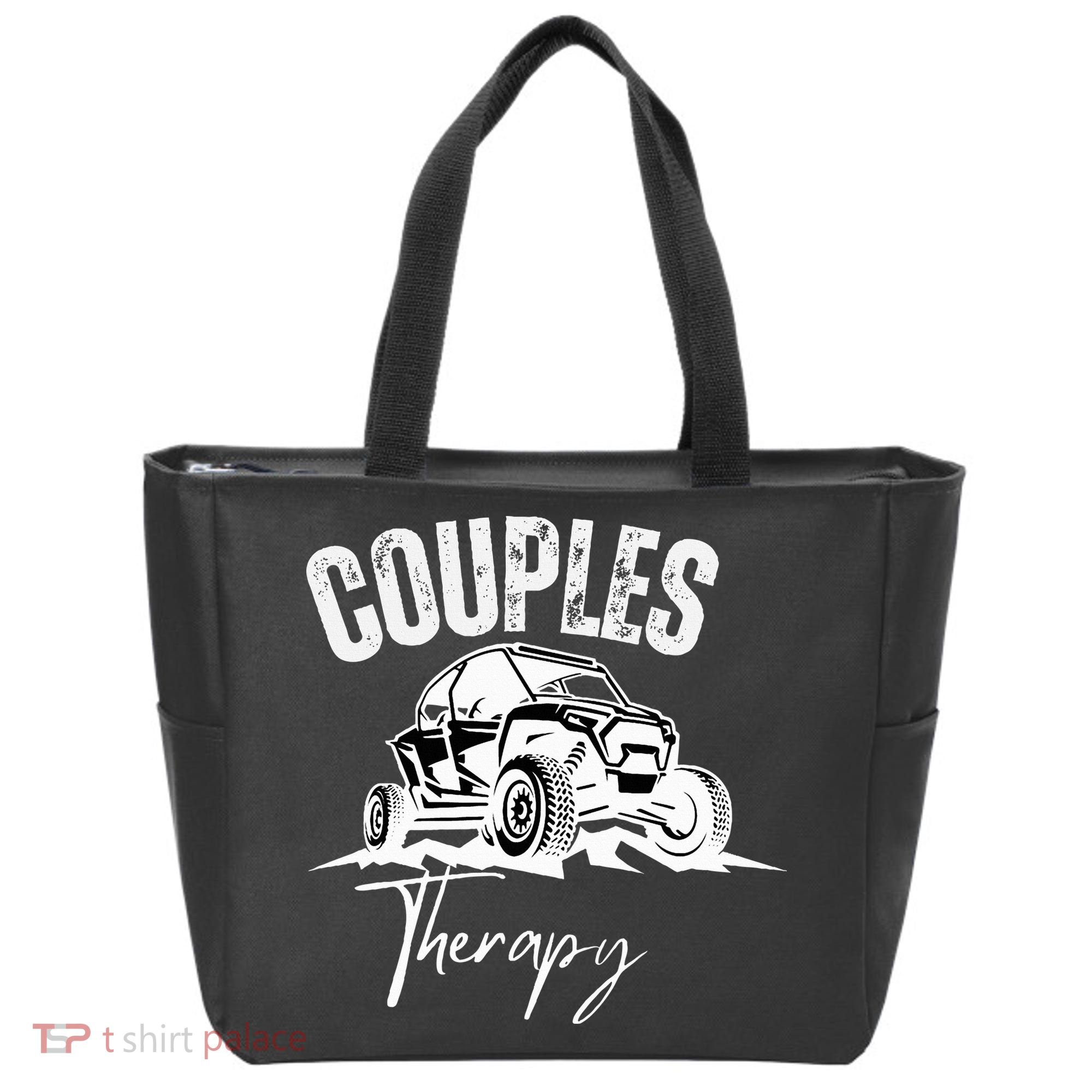 Sxs Utv Couples Therapy Tote Bag